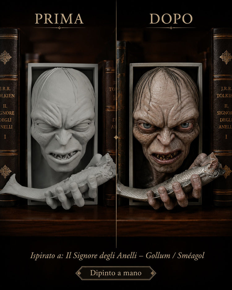 Set fermalibri fantasy epico dipinti a mano