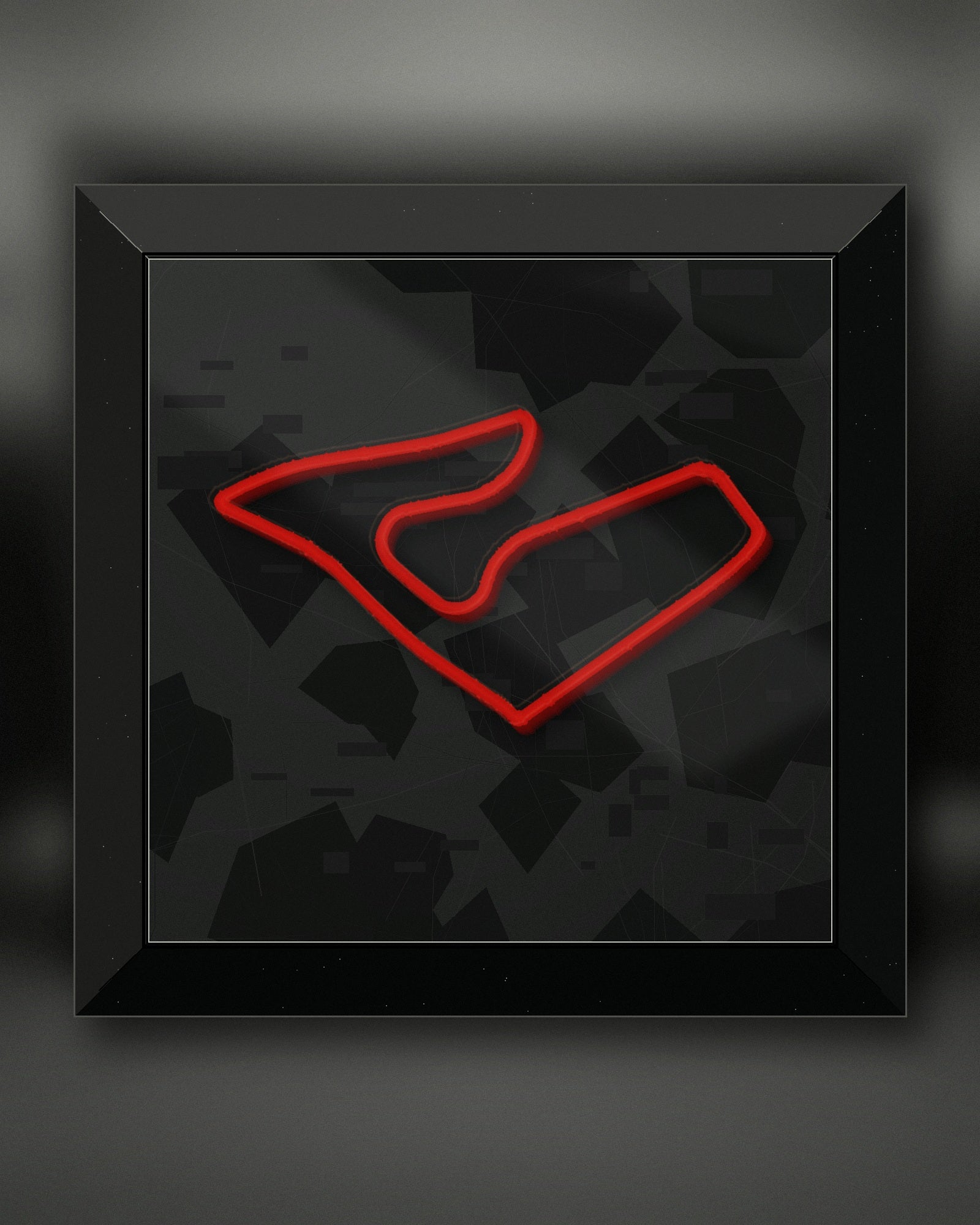 Quadro 3D circuito Red Bull Ring da parete