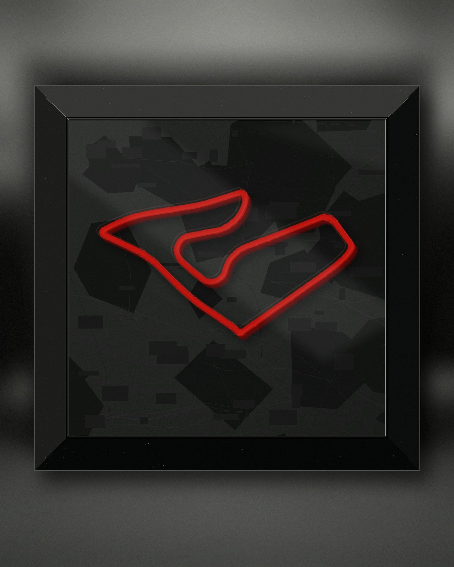 Quadro 3D circuito Red Bull Ring da parete