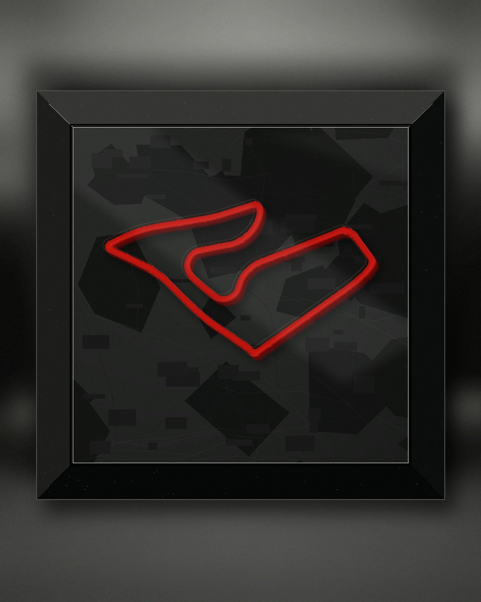 Quadro 3D circuito Red Bull Ring da parete