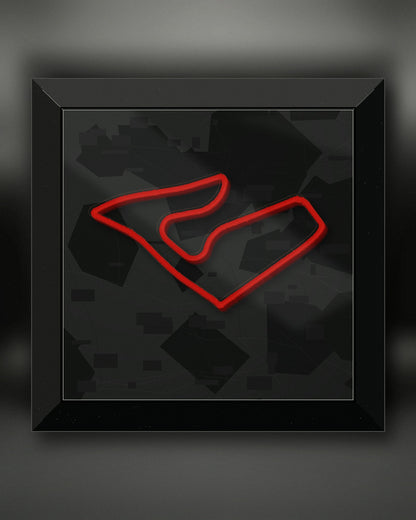 Quadro 3D circuito Red Bull Ring da parete