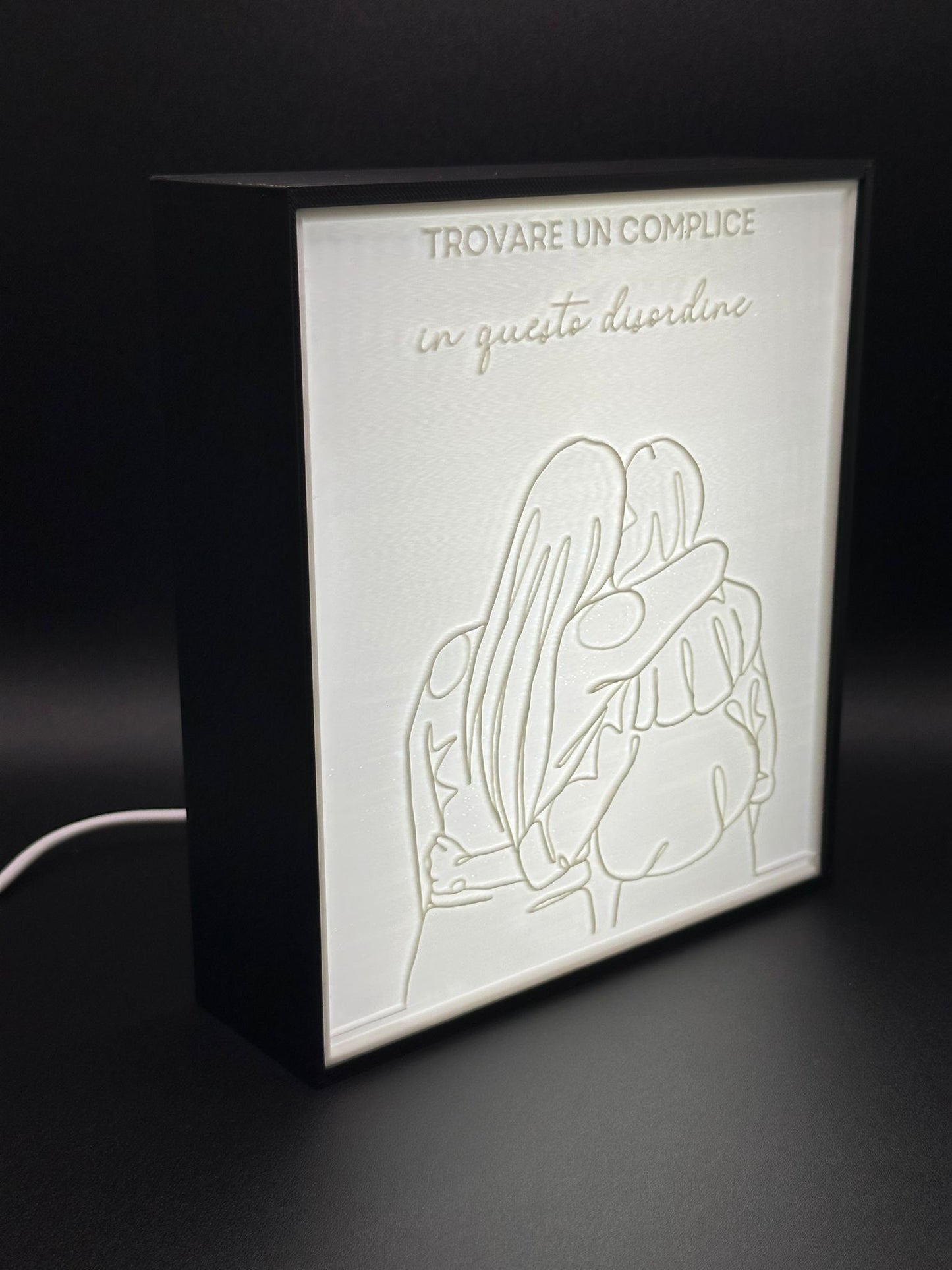 Lampada Personalizzata con Foto – La Tua Immagine si Accende (Litofania 3D)
