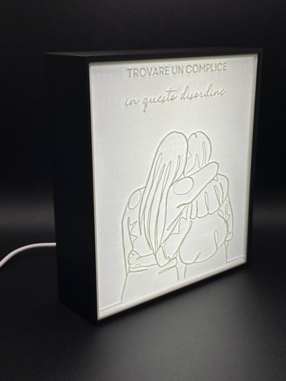 Lampada Personalizzata con Foto – La Tua Immagine si Accende (Litofania 3D)