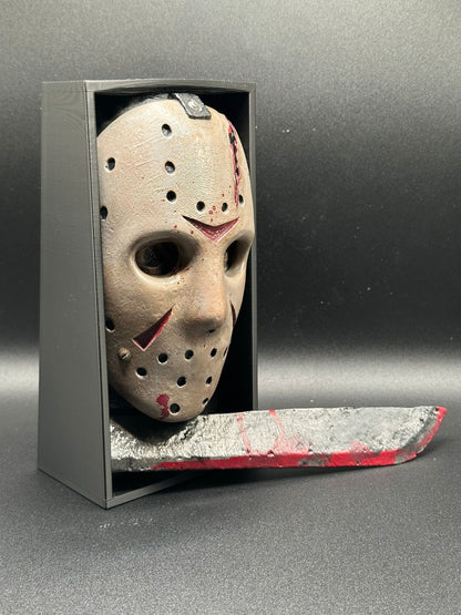 Fermalibro 3D Jason Dipinto a Mano