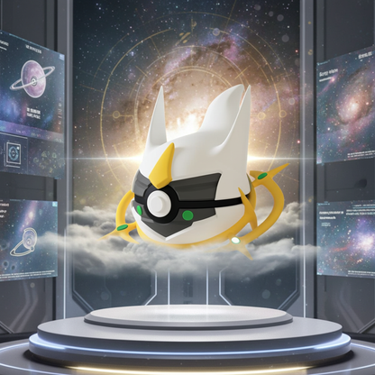Poké Ball 3D ispirata a Arceus – Sfera decorativa da collezione (#0493)