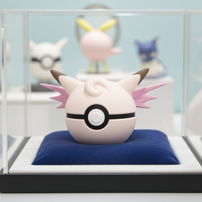 Poké Ball 3D ispirata a Clefable – Sfera decorativa da collezione (#0036)