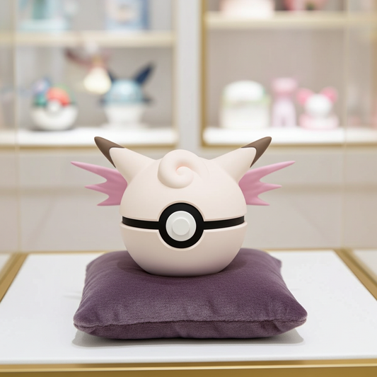 Poké Ball 3D ispirata a Clefable – Sfera decorativa da collezione (#0036)