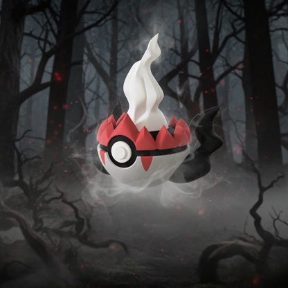 Poké Ball 3D ispirata a Darkrai – Sfera decorativa da collezione (#0491)