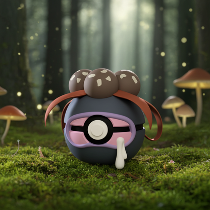 Poké Ball 3D ispirata a Gloom – Sfera decorativa da collezione (#0044)