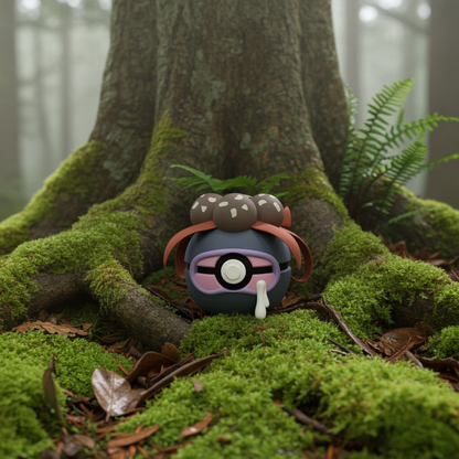 Poké Ball 3D ispirata a Gloom – Sfera decorativa da collezione (#0044)