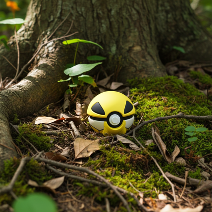 Poké Ball 3D ispirata a Kakuna – Sfera decorativa da collezione (#0014)