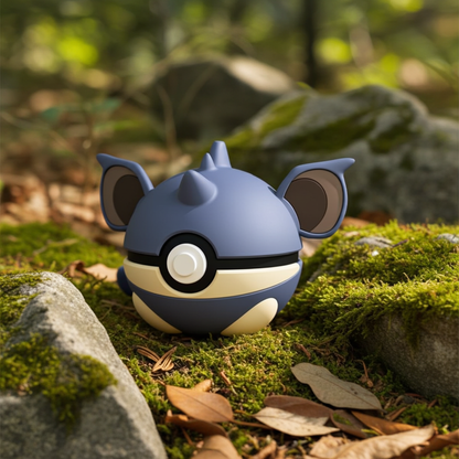 Poké Ball 3D ispirata a Nidoqueen – Sfera decorativa da collezione (#0031)
