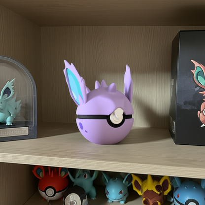 Poké Ball 3D ispirata a Nidoran♂ – Sfera decorativa da collezione (#0032)