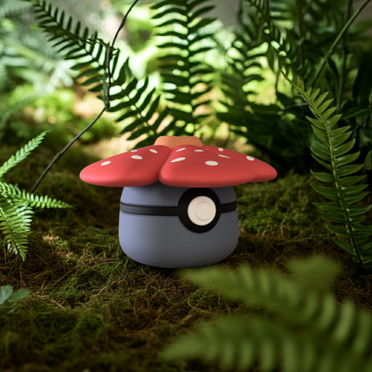 Poké Ball 3D ispirata a Vileplume – Sfera decorativa da collezione (#0045)