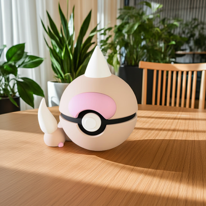 Poké Ball 3D ispirata a Weedle – Sfera decorativa da collezione (#0013)