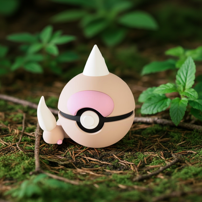 Poké Ball 3D ispirata a Weedle – Sfera decorativa da collezione (#0013)