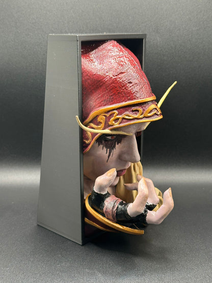 Fermalibro 3D Sylvanas Windrunner – Banshee Queen Edition Dipinto a Mano