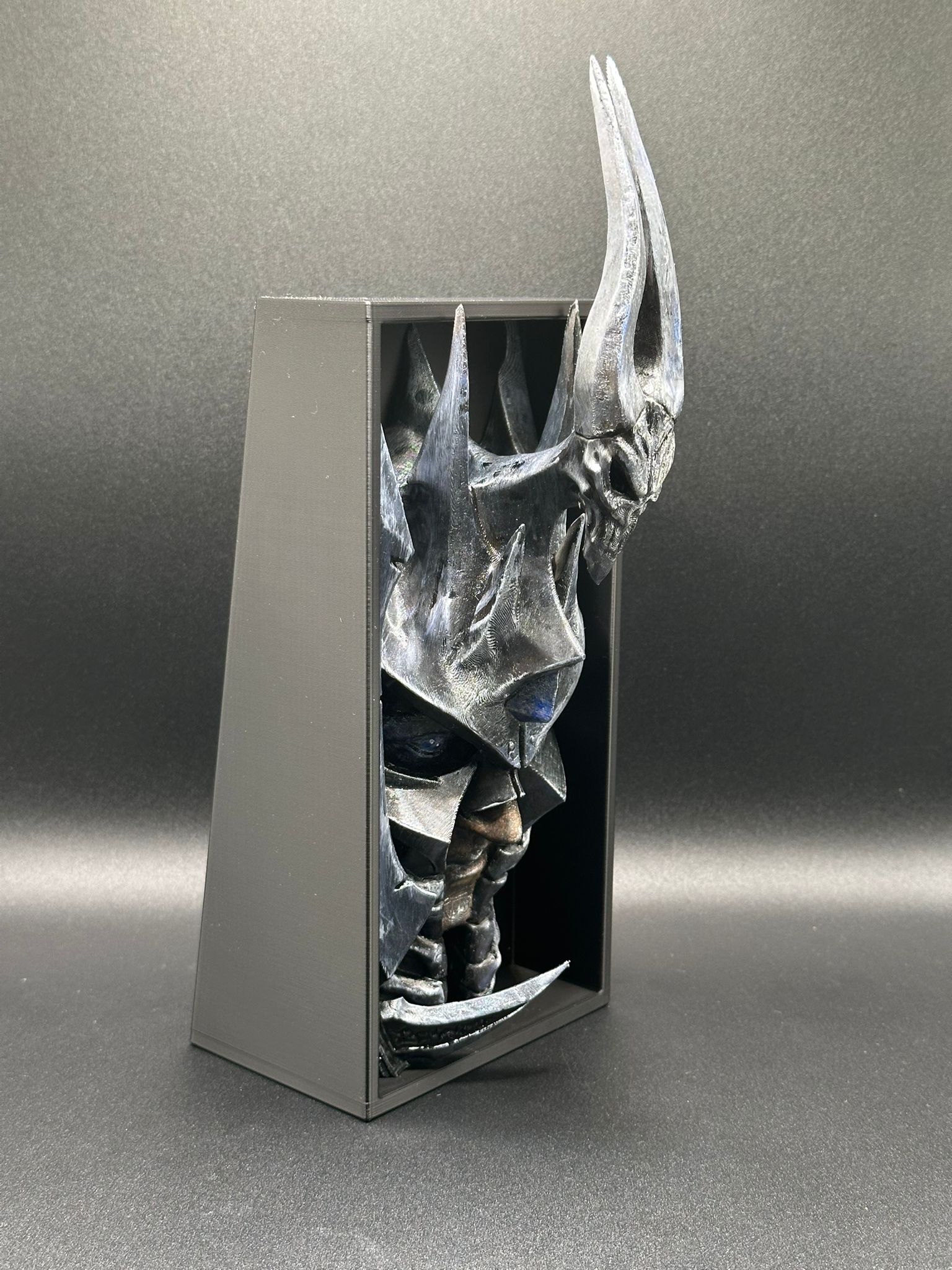 Fermalibro 3D Arthas – Lich King Edition Dipinto a Mano
