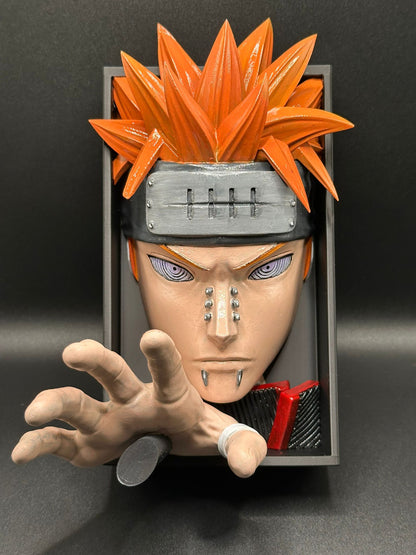 Fermalibro Pain Nagato 3D – Edizione Dipinta a Mano