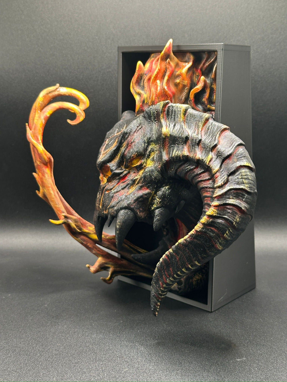 Fermalibro 3D Balrog Dipinto a Mano