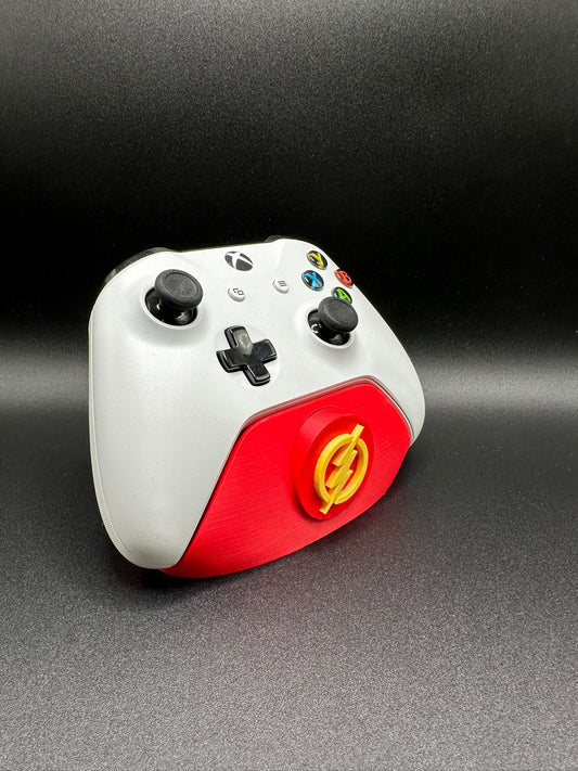 Supporto joystick Xbox con badge Flash, base rossa